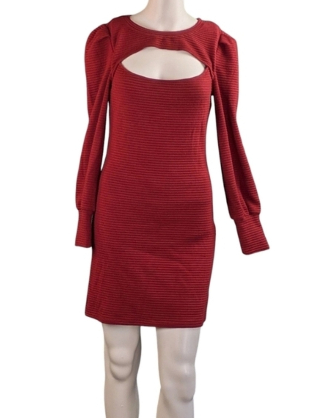 BB Dakota Steve Madden Ribbed Sweater Mini-Dress - Picture 6 of 14